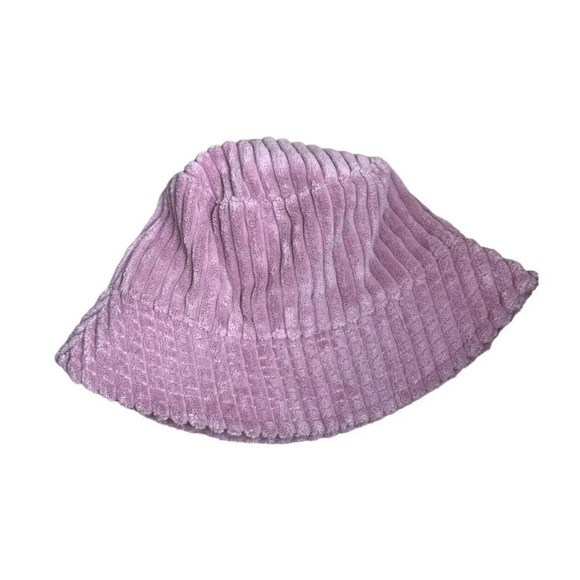 Target Wild Fable Pink Corduroy Bucket Hat Adjustable Lined Polyester Nylon Wm’s - Picture 11 of 13